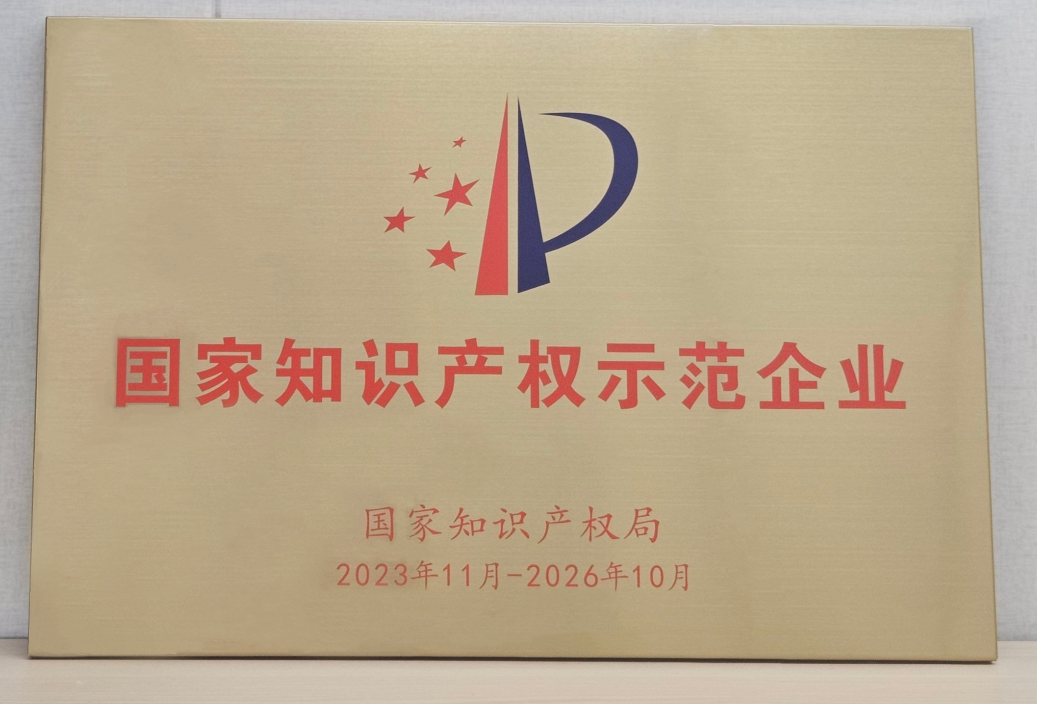 National Intellectual Property Demonstration Enterprise